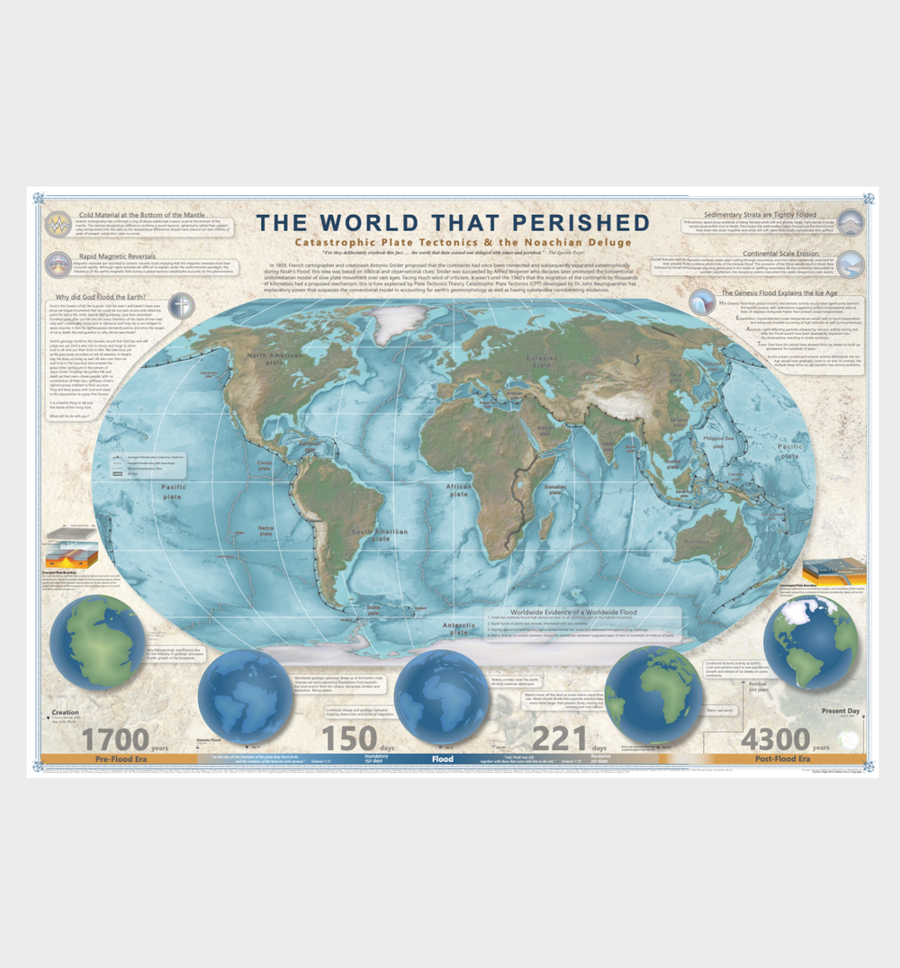 The World That Perished: Catastrophic Plate Tectonics and the Noachian Deluge