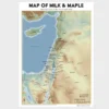 Map of Milk & Maple: Ontario Cities in the Promised Land