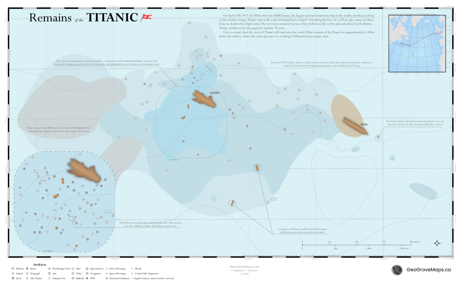 Remains of the Titanic - alternate view